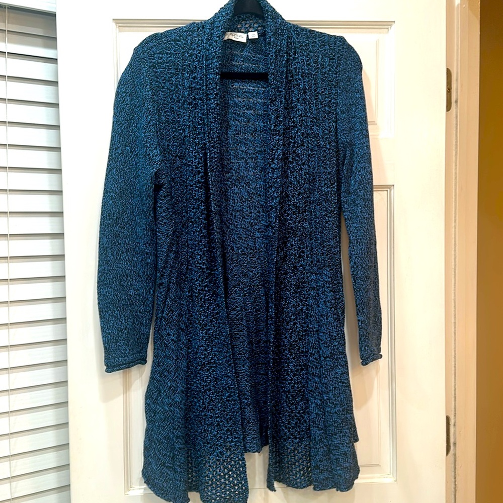 Black and Blue kim rogers PM cardigan